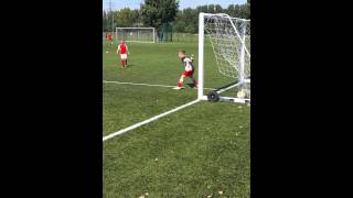 Video Thumbnail for Short clip of a save at Arsenal ATC training