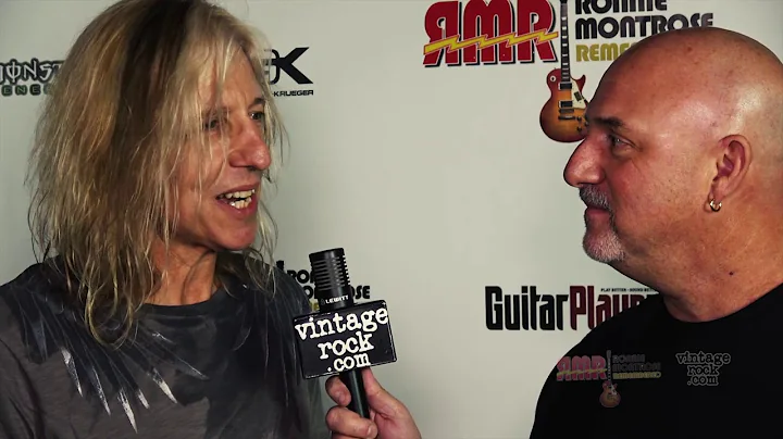2018 NAMM: Brad Lang Interview at Ronnie Montrose ...