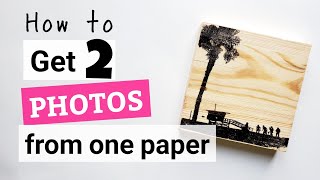 Amazing PHOTO TECHNIQUE with TRANSFER paper!