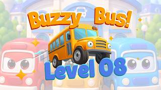 Buzzy Bus! Level 8 Walkthrough & How to Play | Full Gameplay