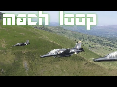 Mach loop LFA7  Hawks to the rescue  low fast