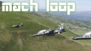 Mach loop LFA7  Hawks to the rescue  low fast