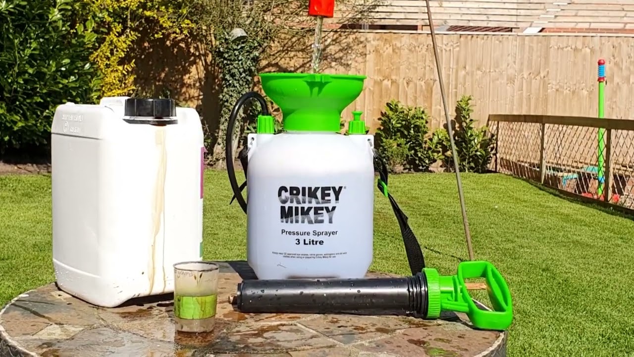 Crikey Mikey Moss Wizard - bye-bye to moss choking your lawn with this natural formulation!