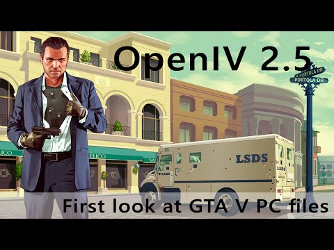 OpenIV 2.5 for Grand Theft Auto V PC