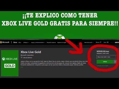 ¡¡¡Como Tener XBOX LIVE GOLD Para SIEMPRE!!! ( Truco ) Xbox One - Xbox 360 - Xbox Series