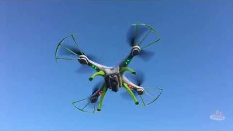 Syma X5HC Hover Flight and Test Footage