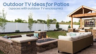 Outdoor TV Ideas for Patio