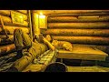 SURVIVING IN COMFORT: My DUGOUT life in the Woods (Full Season) Building an underground shelter!