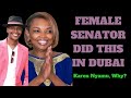 FEMALE SENATOR DID THIS IN DUBAI? ||GISTMAS DAY 24