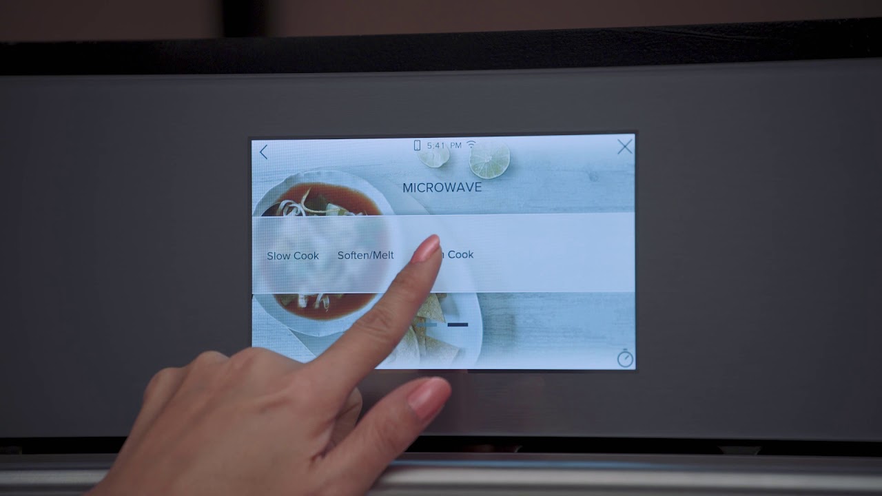 7” Full Color Display Modern Glass Advantium Ovens YouTube