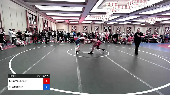 182 Lbs Quarterfinal - Terelle Dorceus, Beat The S...