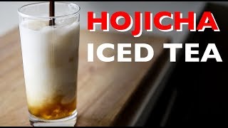 How to make Hojicha Tea | JAPANESE GREEN TEA DRINK RECIPE ほうじ茶