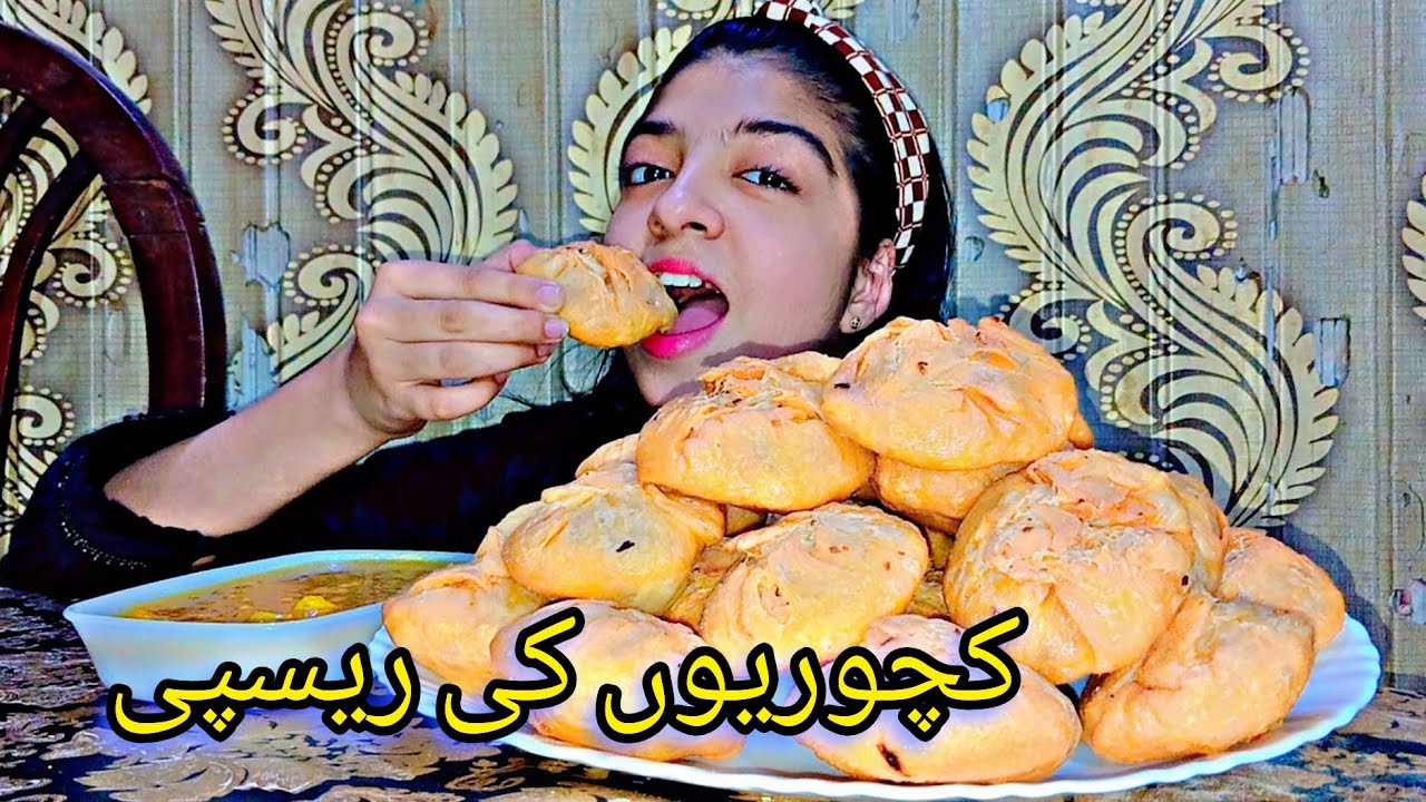 Crispy & Spicy Kachori Recipe | Homemade Khasta Kachori Step by  Snack Recipe💜🫰🏻
