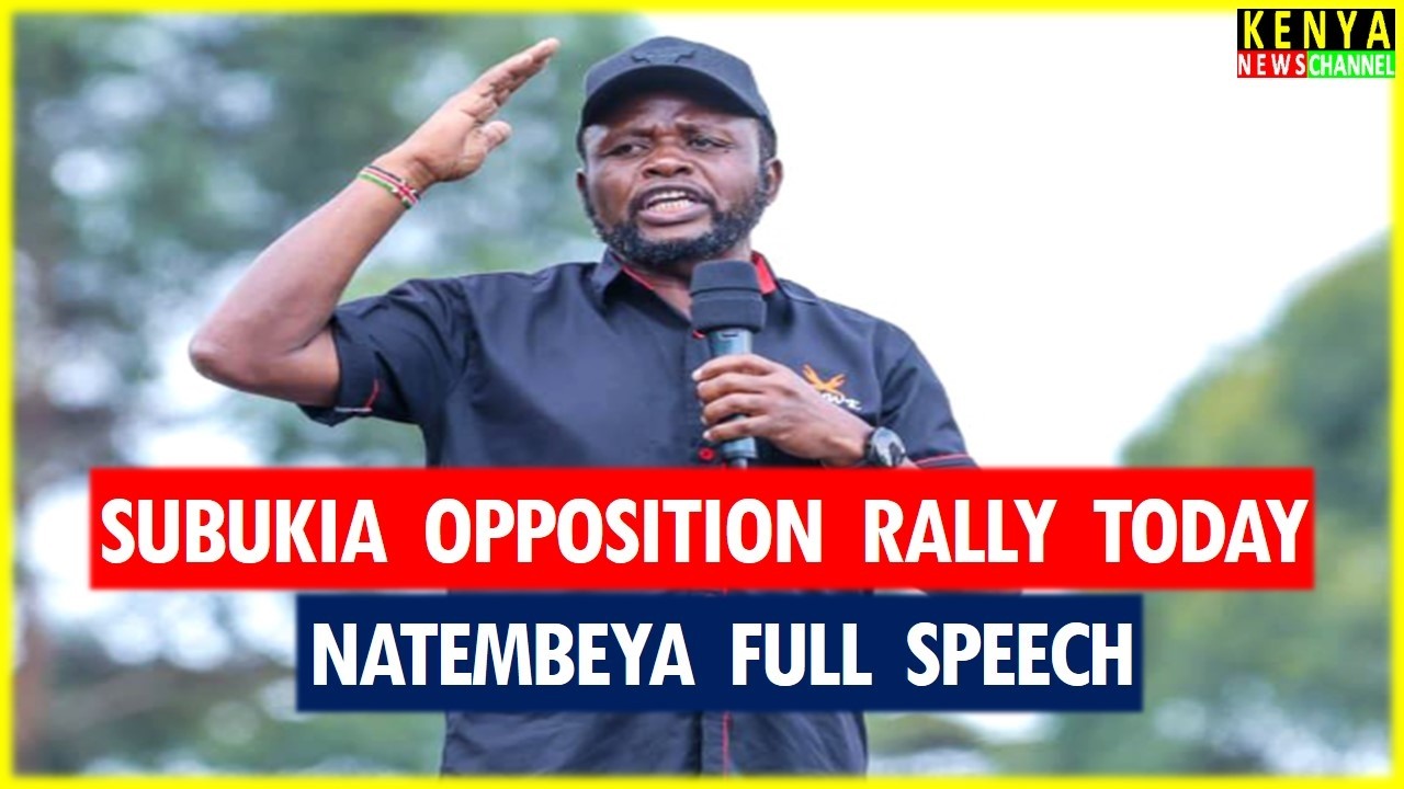 NATEMBEYA ON FIRE🔥 Listen what he told Ruto today with Gachagua, Matiangi & Kalonzo Subukia Nakuru