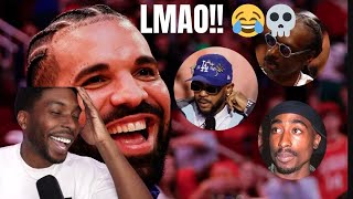 Drake " TAYLOR MADE" Kendrick Diss | TROLLING 😂 AI 2Pac and AI Snoop