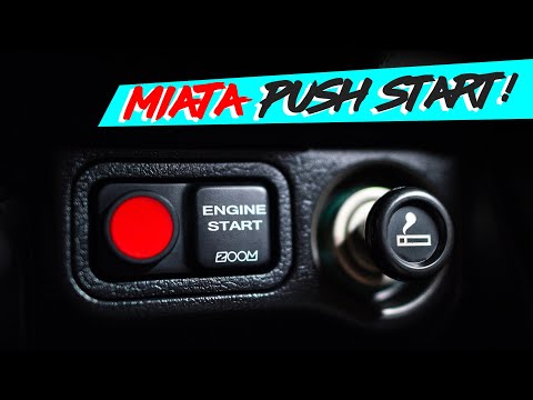 MIATA PUSH START THE EASY WAY! | #OMGMIATA | EP70 | [4K60]