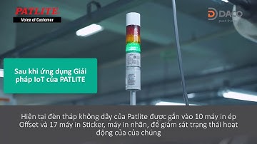 Voice of Customer CPC DECAL-PATLITE Giải Pháp IoT-Cải Tiến Kaizen Quản Lý Sản Xuất Trong Nhà Máy