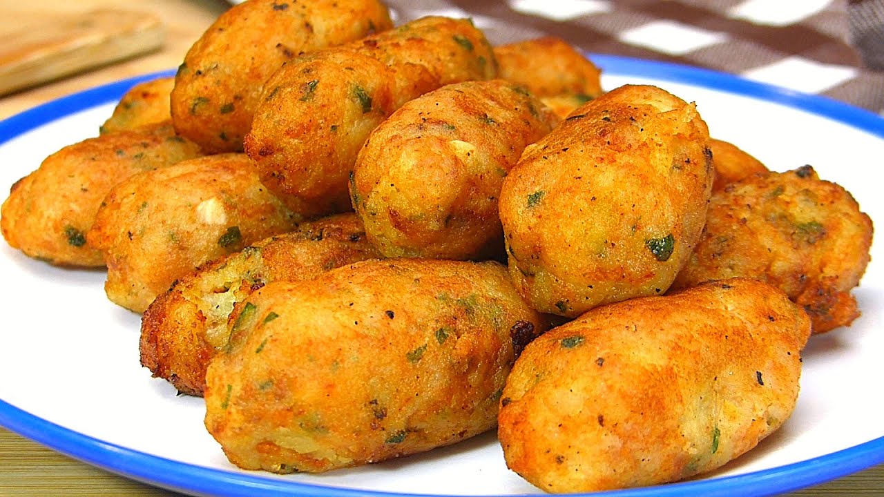 Как приготовить Картофельные крокеты + Особый соус всего за пять минут!