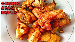 RESEP AYAM GORENG RENYAH. 