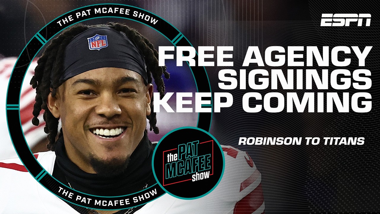 NEW SIGNINGS EVERYWHERE 🚨 News on Tyler Linderbaum, Wan’Dale Robinson & MORE | The Pat McAfee Show