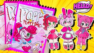 [Paper Diy] Unboxing Blind Bag // Pink Topic // Poppy Play Time // ASMR by CIM #paperdiy