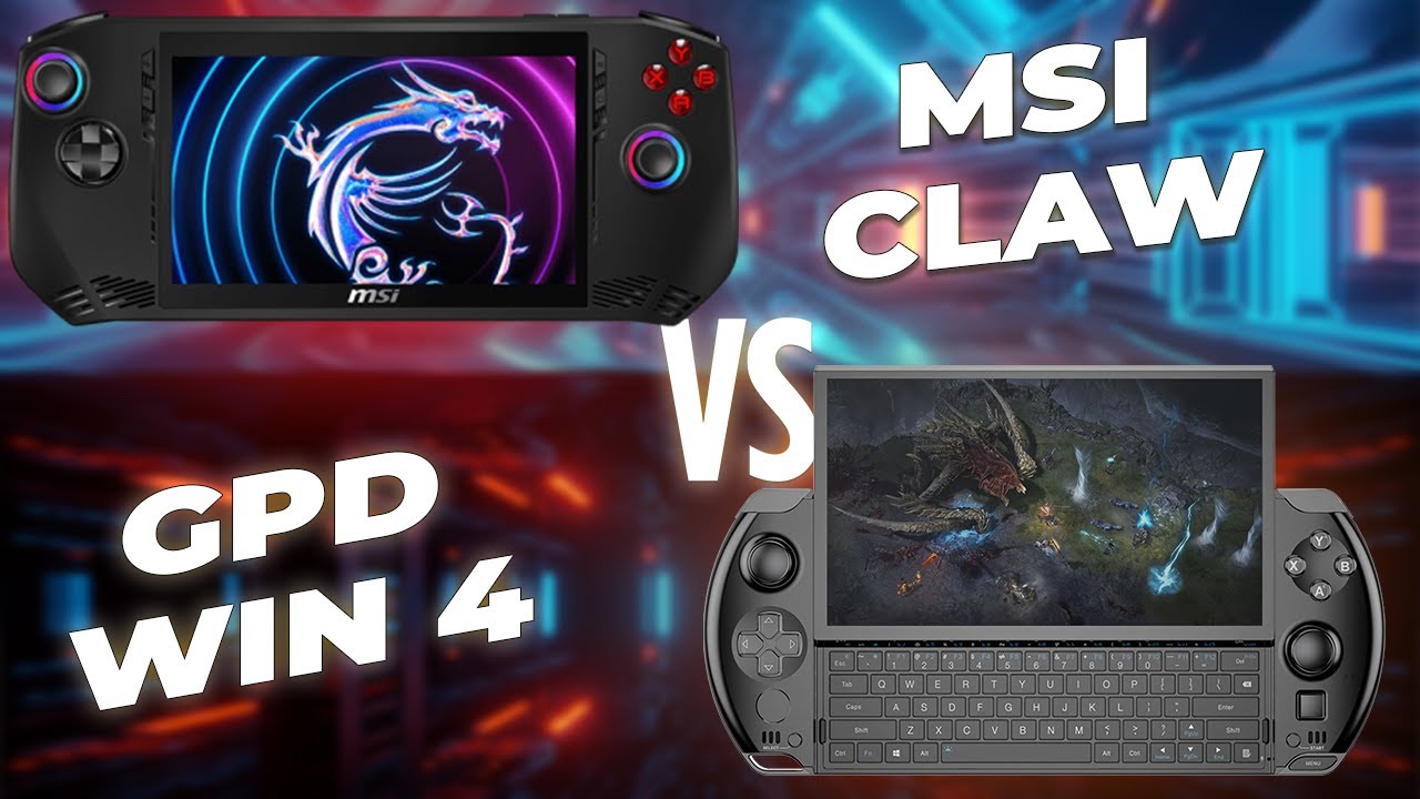 MSI Claw Vs GPD Win 4 | Which to Buy? - YouTube