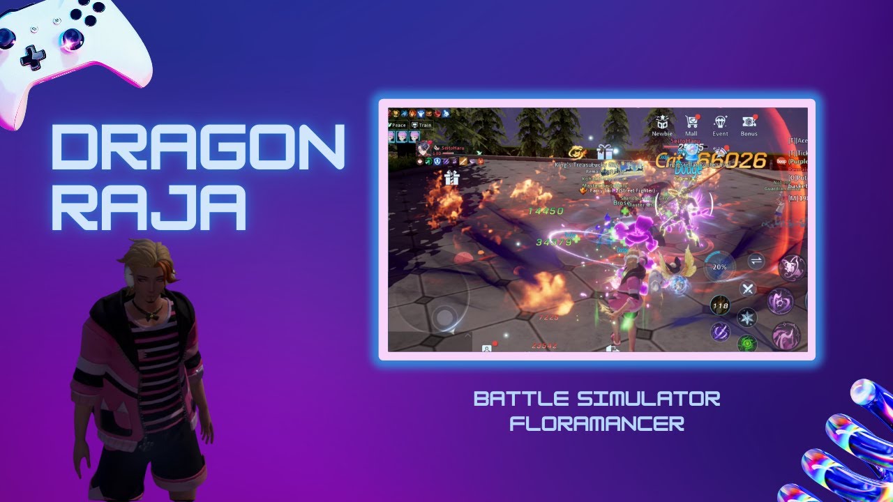 Dragon Raja: Battle Simulator - Floramancer