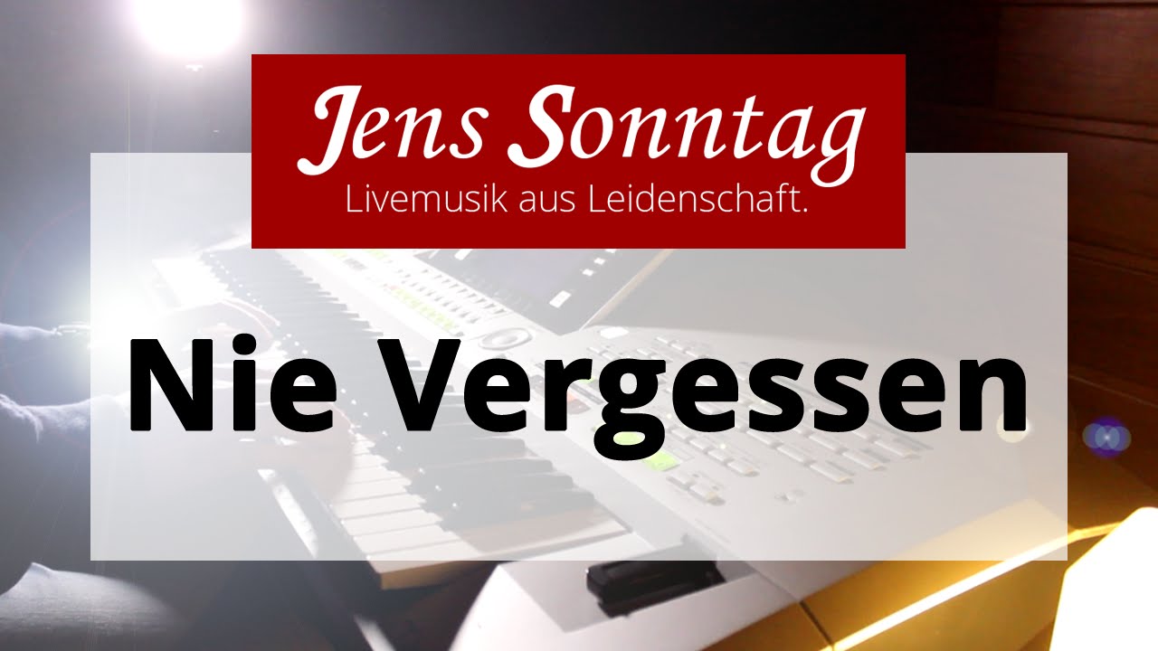 Nie Vergessen | Glasperlenspiel | Instrumental-Piano-Cover