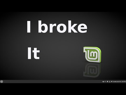 Linux Mint BROKEN?