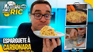 ESPARGUETE À CARBONARA DELICIOSO | #4 NA COZINHA COM O RIC