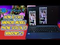 How To CAST Android Mobile Phone Screen to windows 11 ( HINDI )