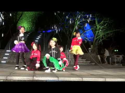 power stone ３曲メドレー   @  牛岐城趾公園ライブ