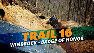 Windrock Trail 16  Jeep Badge of Honor  Rocks, Mud, and OffCamber FUN!