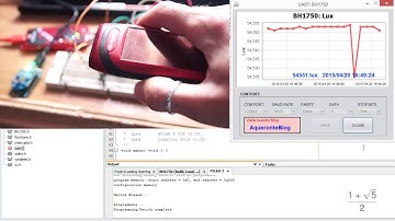 PIC24: PIC24F32KA301 + BH1750 + I2C + XBEE + LUX + JAVA