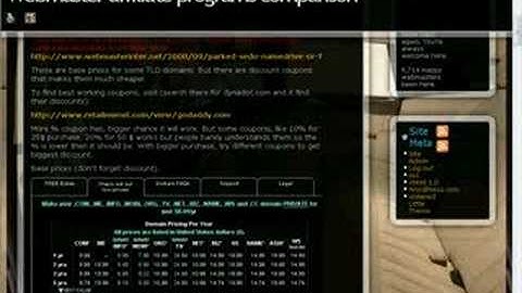 Cheap Domain registrar comparison