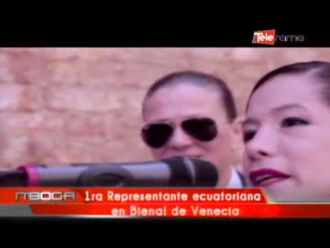 1ra Representante ecuatoriana en Bienal de Venecia