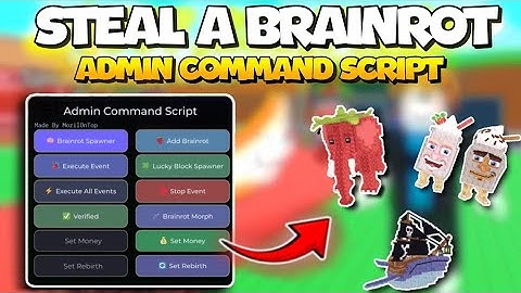 [🍓] NEW ADMIN COMMAND SCRIPT Steal a Brainrot 💀 | KEYLESS | BRAINROT SPAWNER | EVENT SPAWNER 