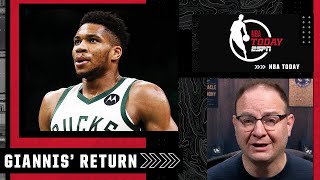 Woj breaks down Giannis' potential Christmas Day return | NBA Today