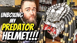 PREDATOR Motorcycle Helmet - Unboxing and Review!