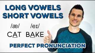 Learn Long and Short Vowels - Basic English Pronunciation Lesson