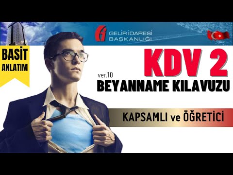 Video: Bir Vergi Acentesine KDV Beyannamesi Nasıl Doldurulur