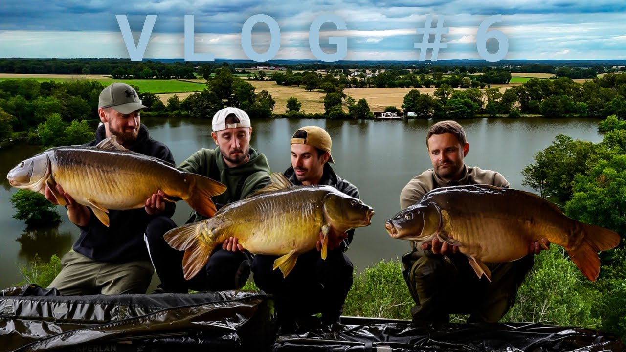 [VLOG#6] On PECHE des CARPES ENORMES, entre potes, dans un DOMAINE INCROYABLE !