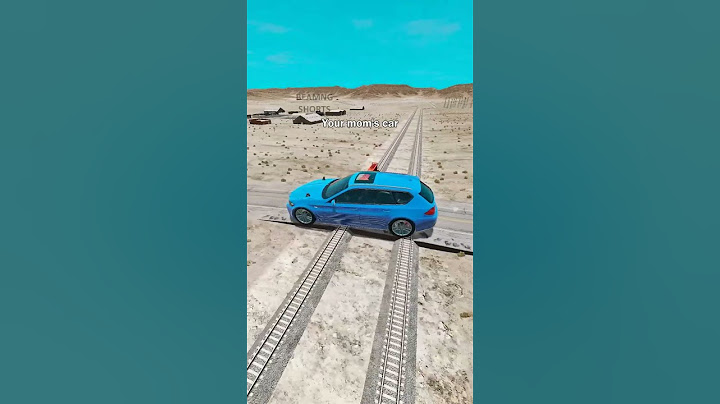 Cars vs Train 😂 #shorts