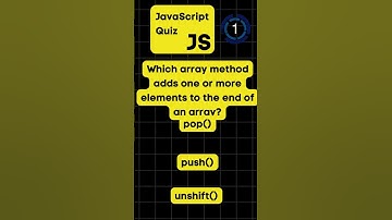 JavaScript Quiz: Array methods #coding #quiz #programming #webdevelopment #javascript #frontend