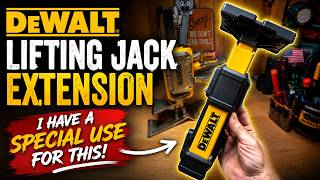 DEWALT Lifting Jack Accessories | DWHT83554 Extension & DWHTPAD Pads