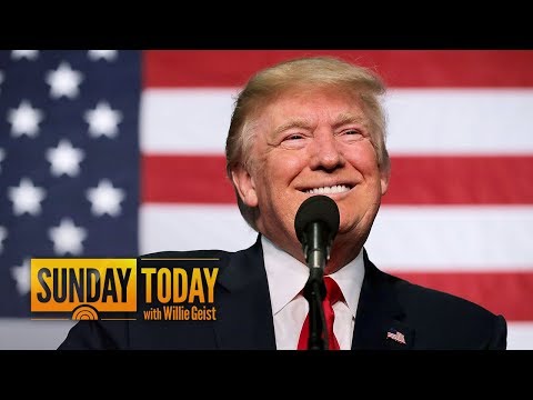 Donald Trump’s First Year As President: See The Memorable Moments | Sunday TODAY