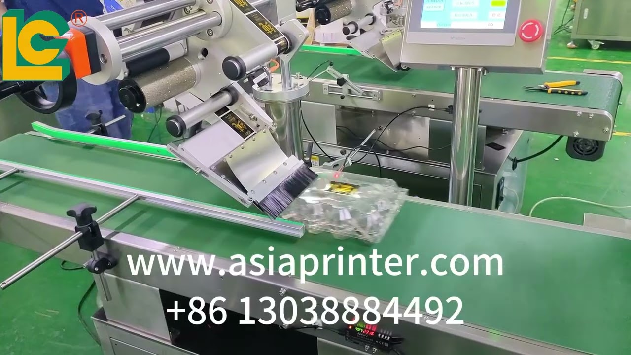 Fully Automated Egg Tray Labeling Machine.Convenient, Fast, Safe