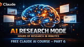 Claude Research Mode Explained 🤯 | Deep AI Research in Minutes (Free Claude AI Course Part 6)