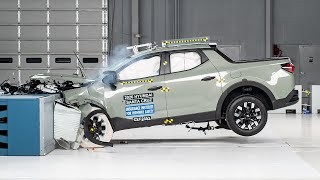 2026 Hyundai Santa Cruz Updated Moderate Overlap Iihs Crash Test