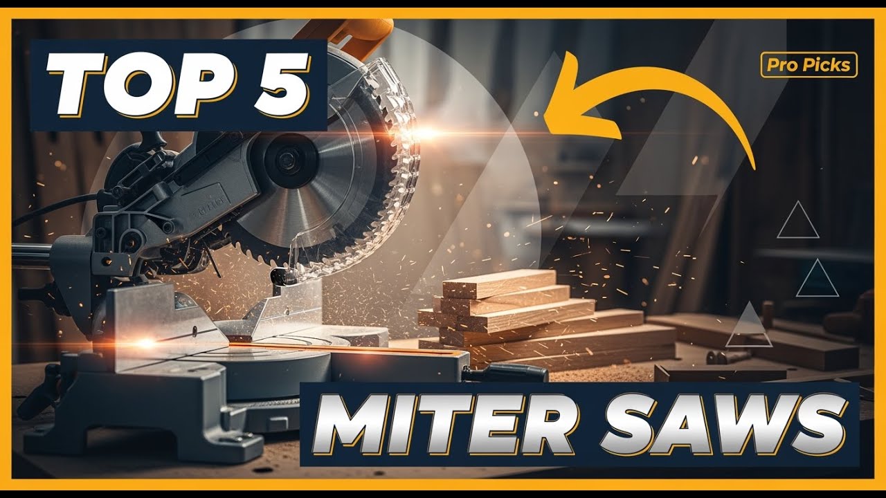 TOP 5 Best Miter Saws for Woodworking 2026 | Achieve Perfect, Precise ...